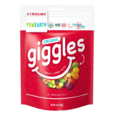 Yum Earth Organic Giggles (like Skittles) 142g